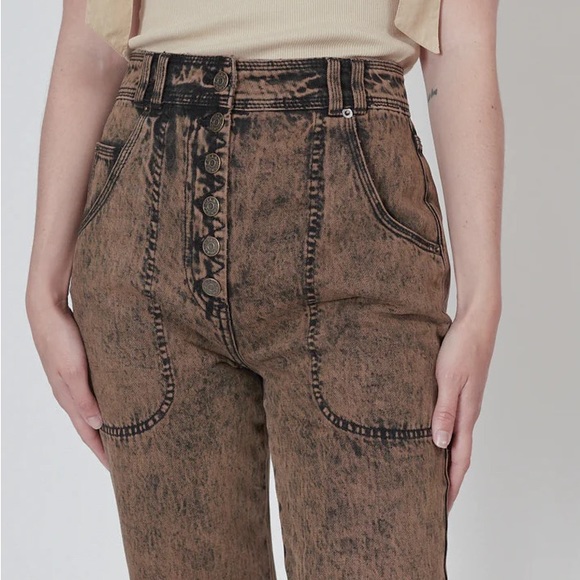 NEW ULLA JOHNSON MILO jeans Size 10 - Picture 2 of 8